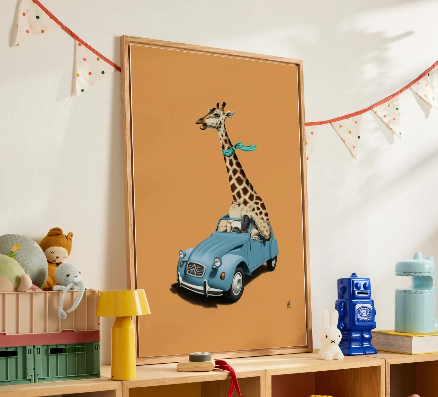 Riding high (Coloured) plexiglass da Rob Art | Illustration