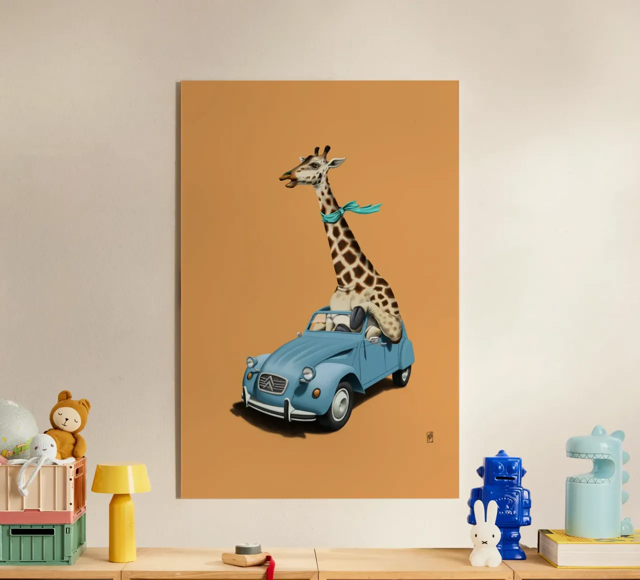 Riding high (Coloured) plexiglass da Rob Art | Illustration