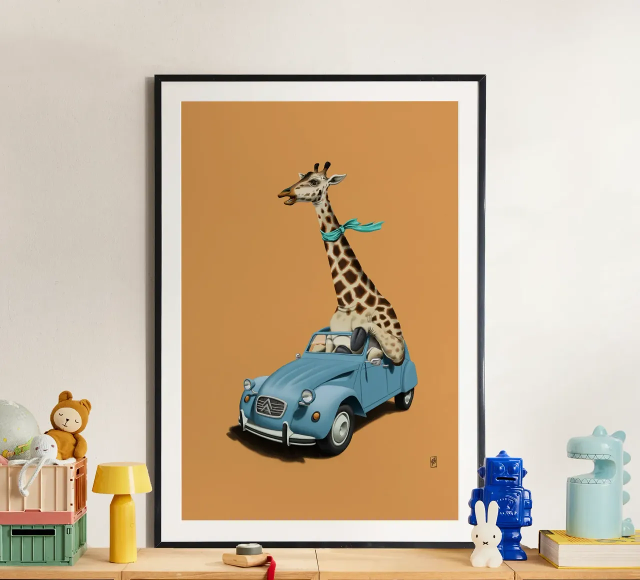 Riding high (Coloured) carta hahnemühle da Rob Art | Illustration