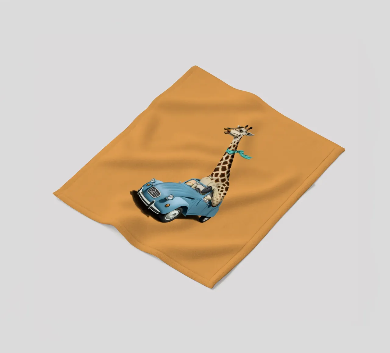 Riding high (Coloured) coperta in pile da Rob Art | Illustration