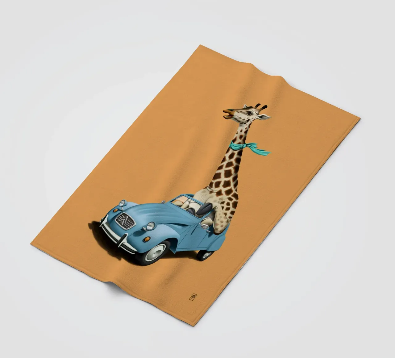 Riding high (Coloured) coperta in pile da Rob Art | Illustration
