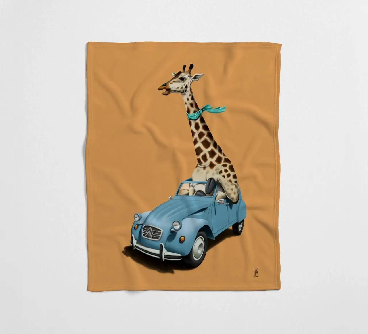 Riding high (Coloured) coperta in pile da Rob Art | Illustration