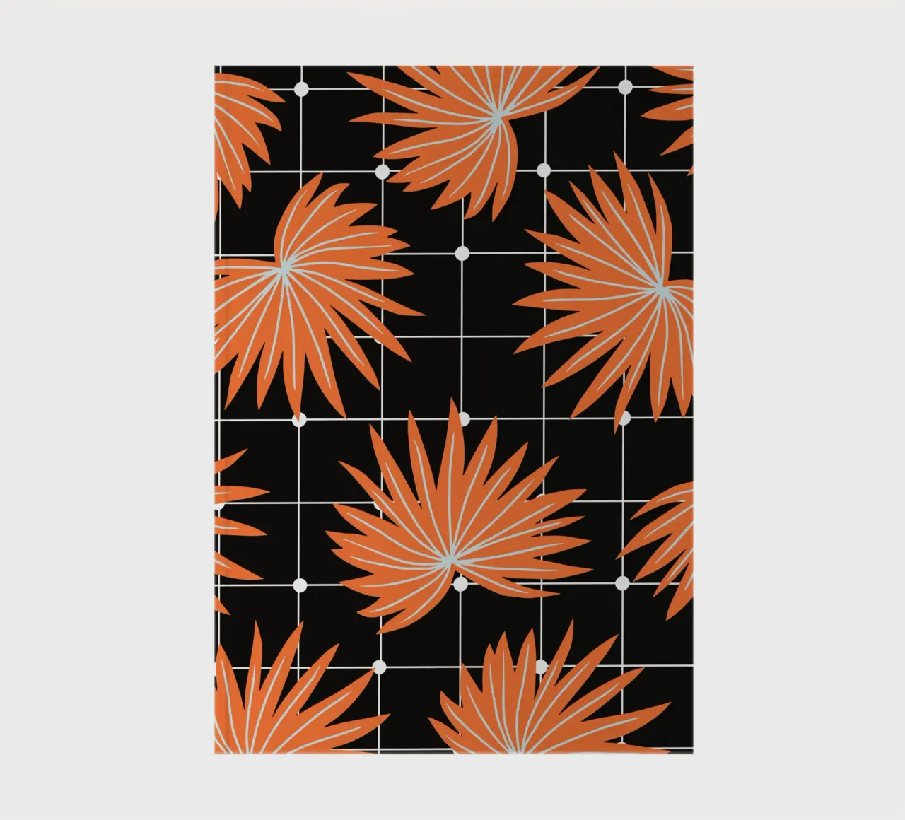 Palm surface pattern notebook by Little Dean