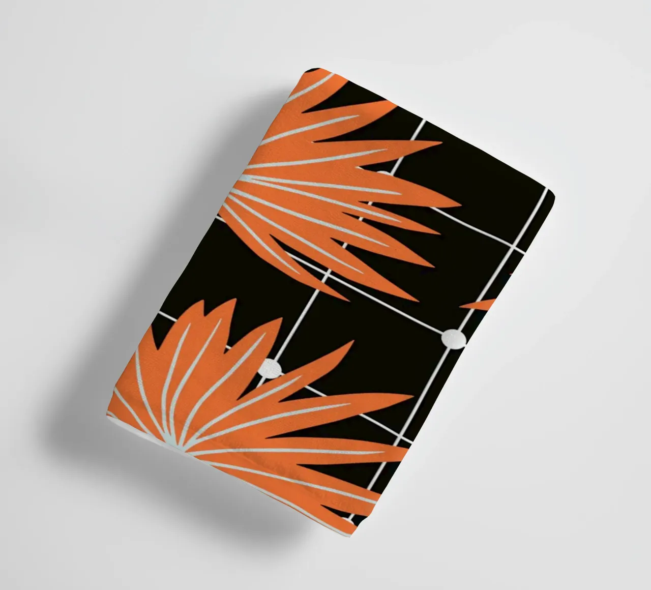 Palm surface pattern towel by Little Dean