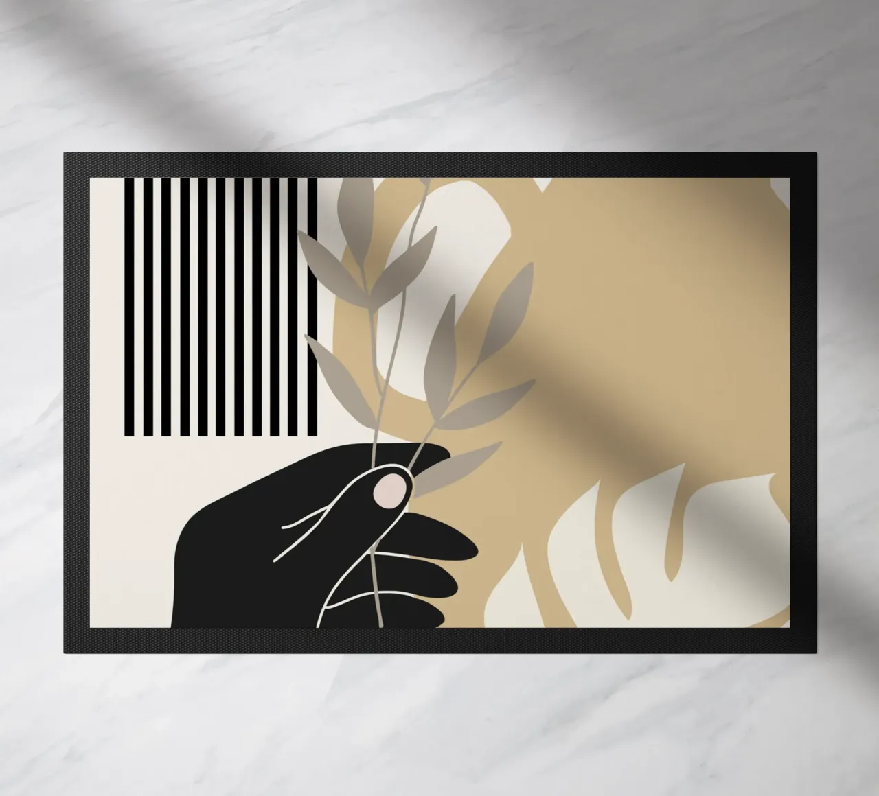 Boho interior doormat by Little Dean