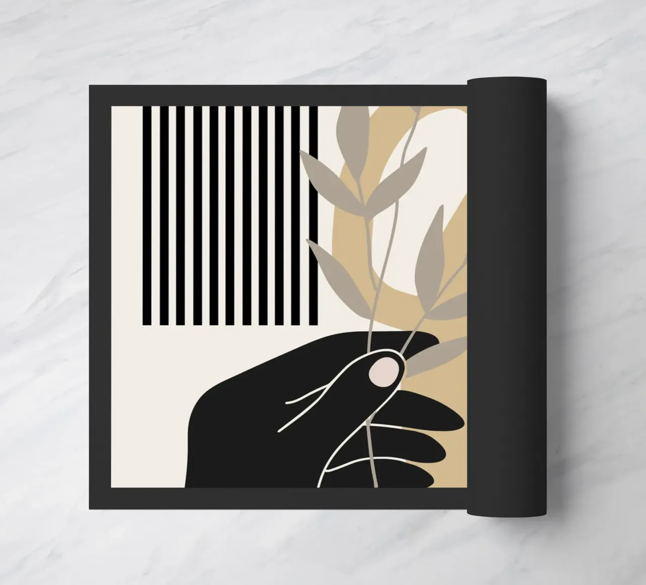 Boho interior doormat by Little Dean