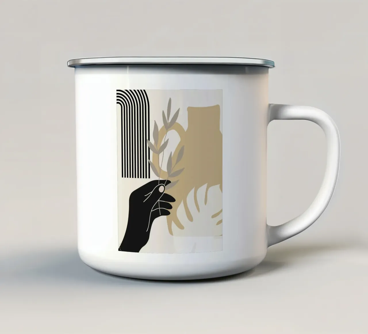 Interni bohémien tazza in smalto da Little Dean