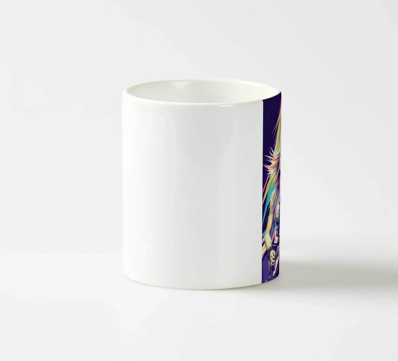 Avril Lavigne con uno stile iconico tazza in ceramica da Hantamrata