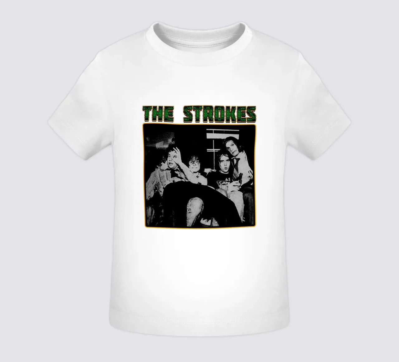 Il classico degli Strokes maglietta neonato da mannys_artt