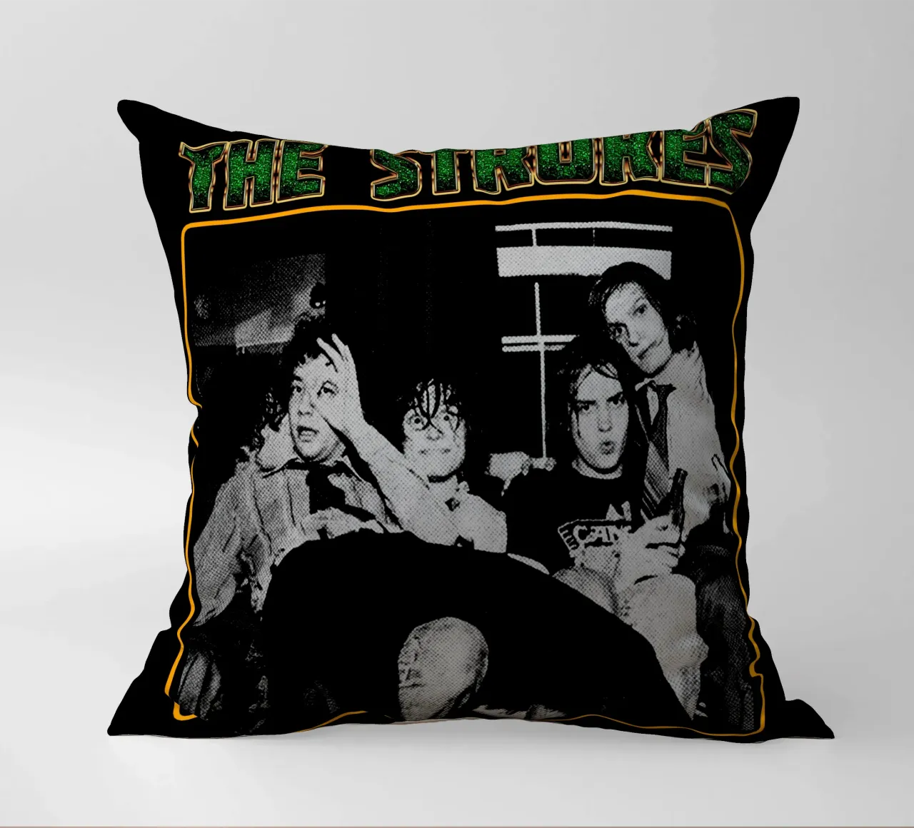 Il classico degli Strokes cuscino da mannys_artt