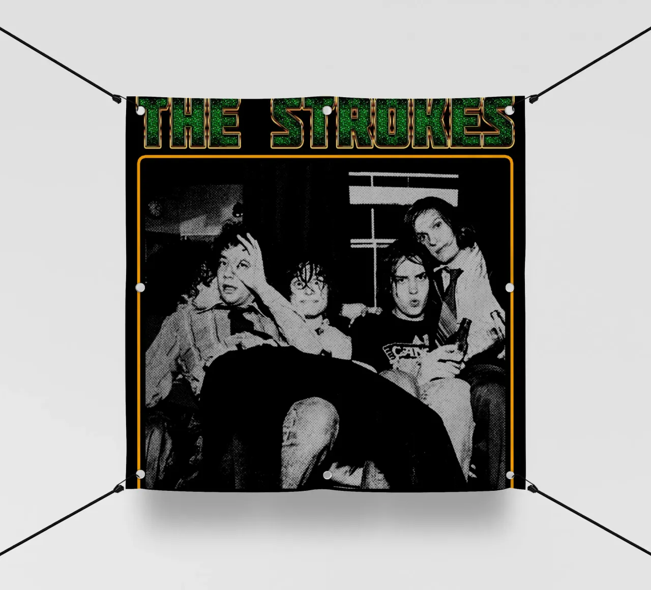 Il classico degli Strokes telo in pvc da mannys_artt