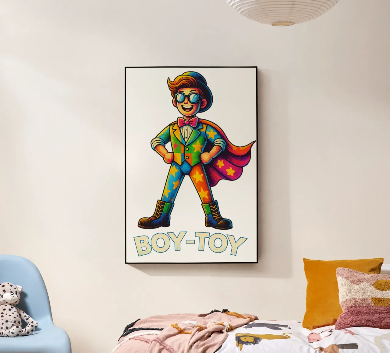 BOY TOY plexiglass da Vintage Van Gogh