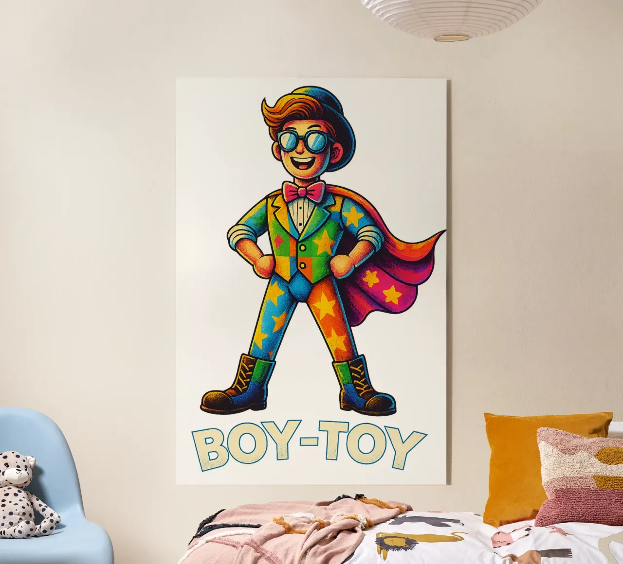 BOY TOY plexiglass da Vintage Van Gogh