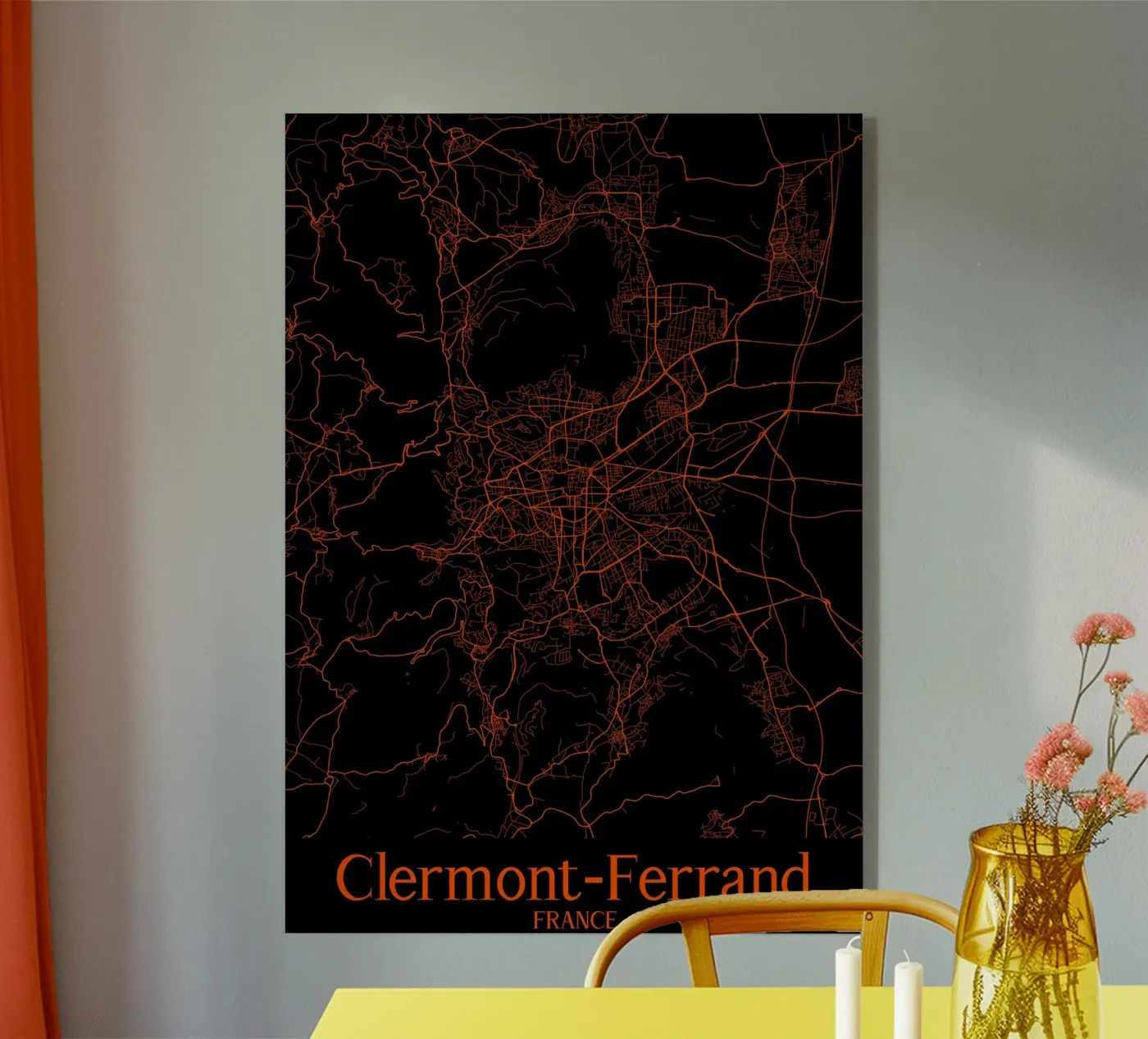 Clermont-Ferrand plexiglass da MiMap