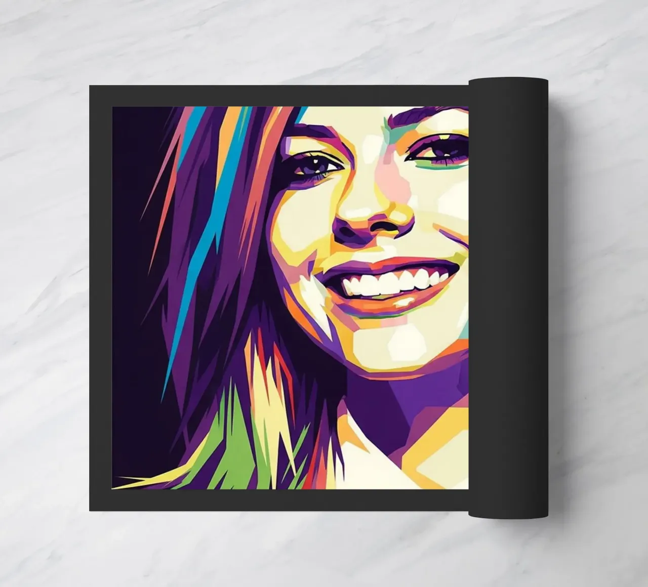 Avril Lavigne con l'iconico sorriso zerbino da Hantamrata