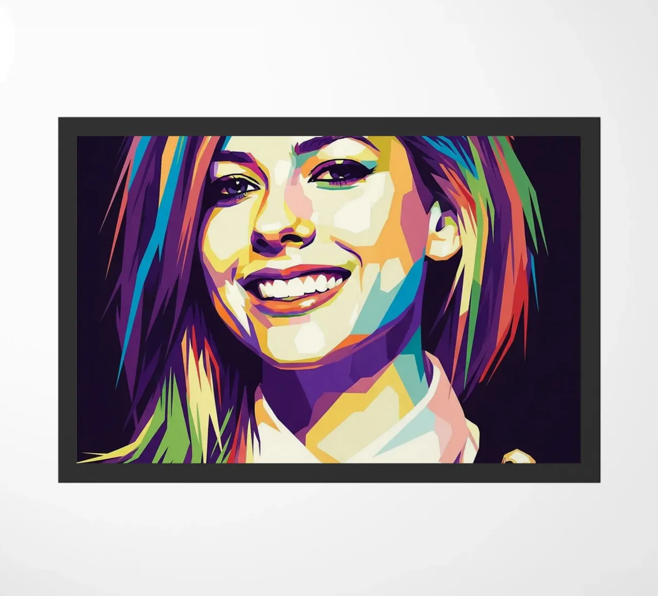 Avril Lavigne con l'iconico sorriso zerbino da Hantamrata