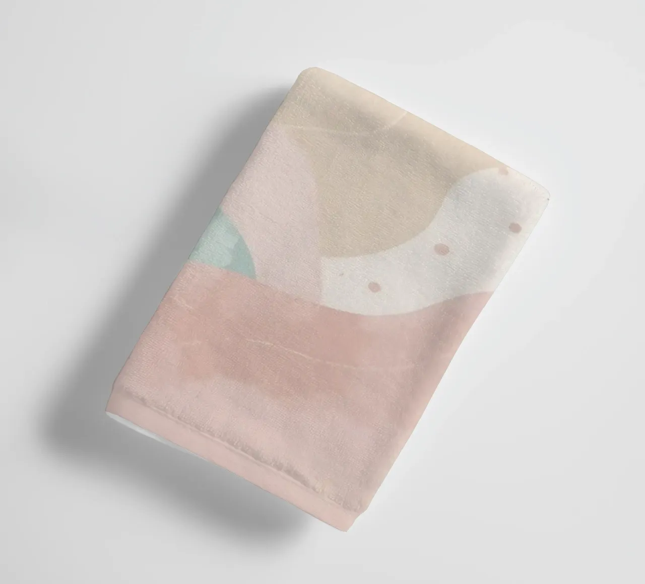 Forme astratte pastello con linee bianche asciugamano da bagno da DesignDoodle