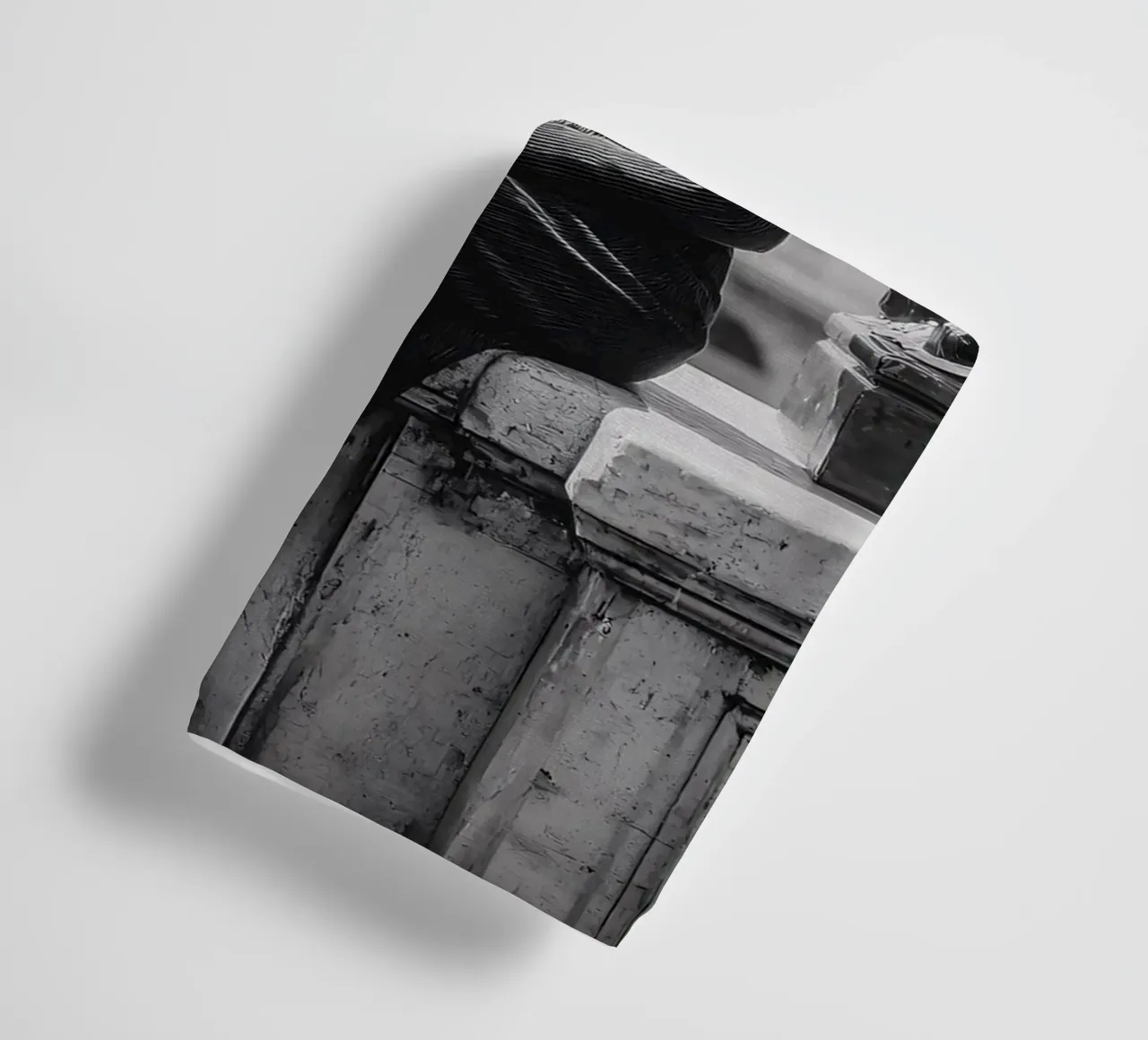 The reader from Pont Neuf towel by M-Ulrich-Digital Art