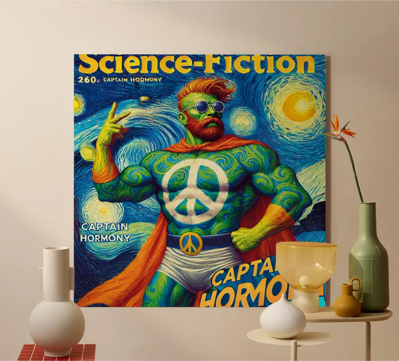 CAPTAIN HORMONY plexiglass da Vintage Van Gogh