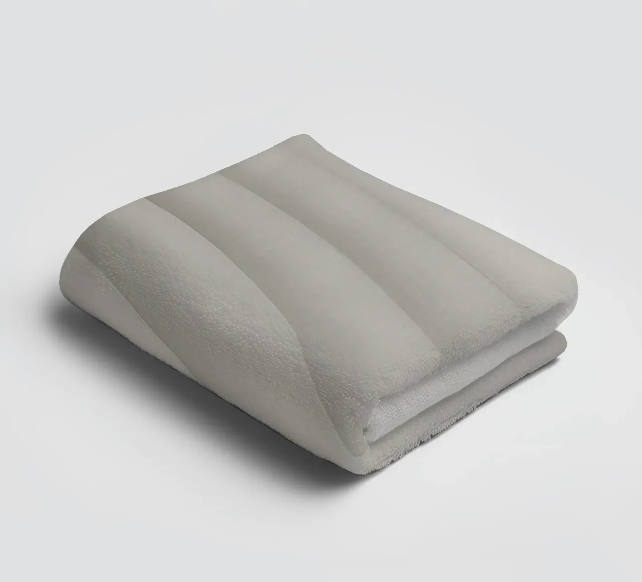 Concentric Curved Gray Shapes on a Gray Background towel by DesignDoodle