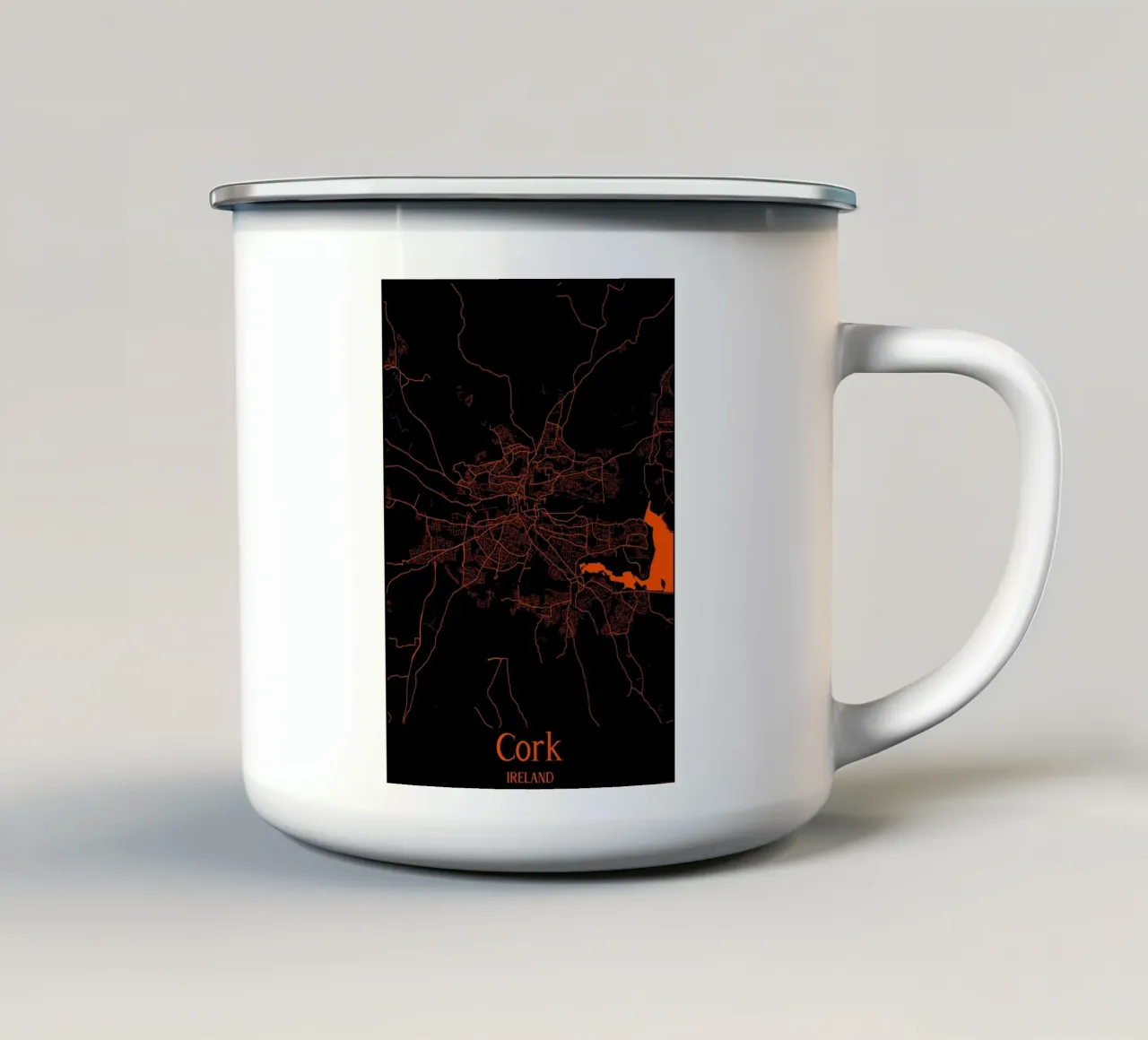 Cork tazza in smalto da MiMap