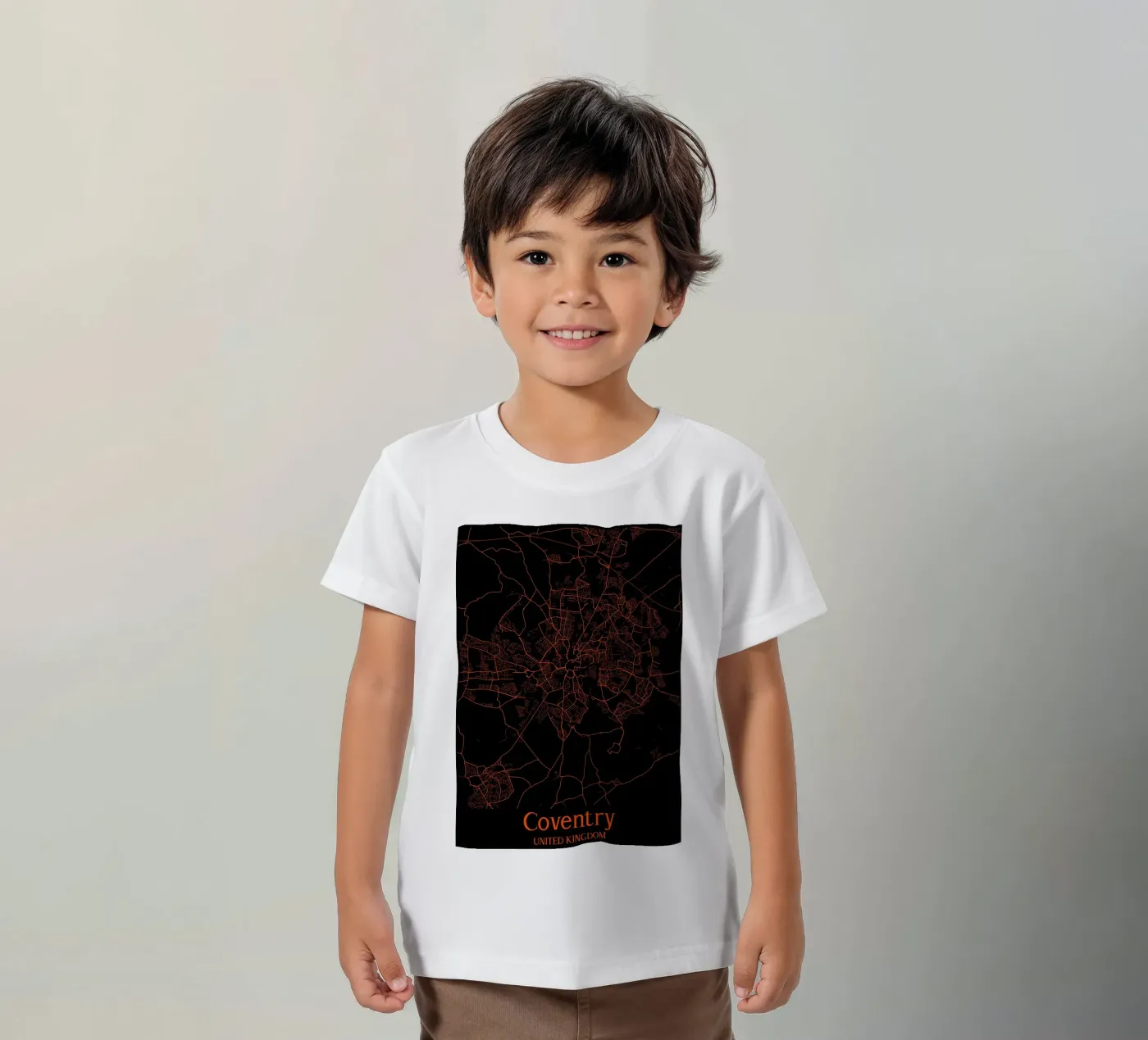 Coventry t-shirt bambini da MiMap