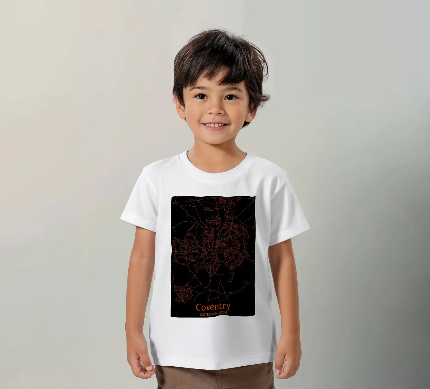 Coventry t-shirt bambini da MiMap
