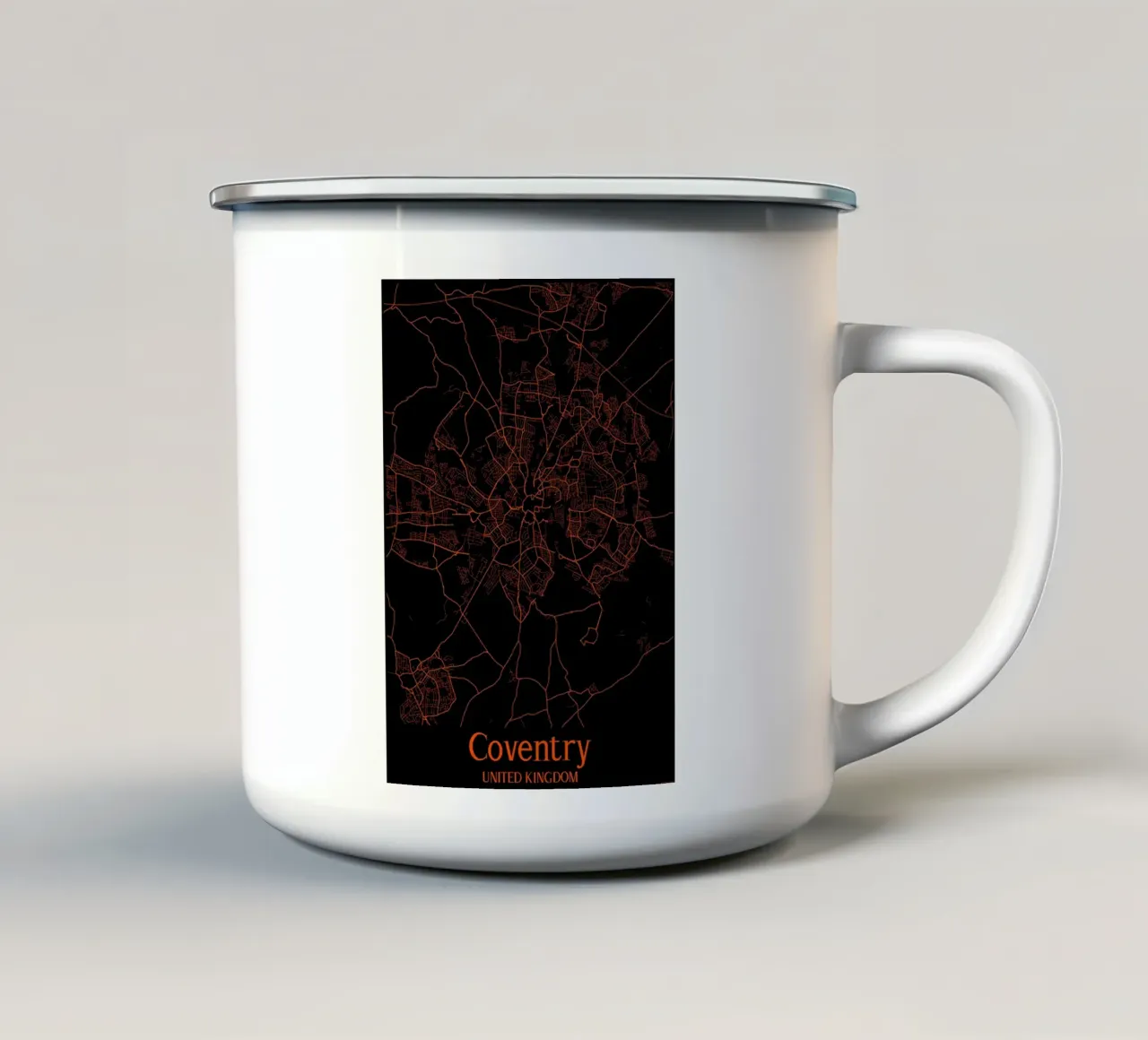 Coventry tazza in smalto da MiMap