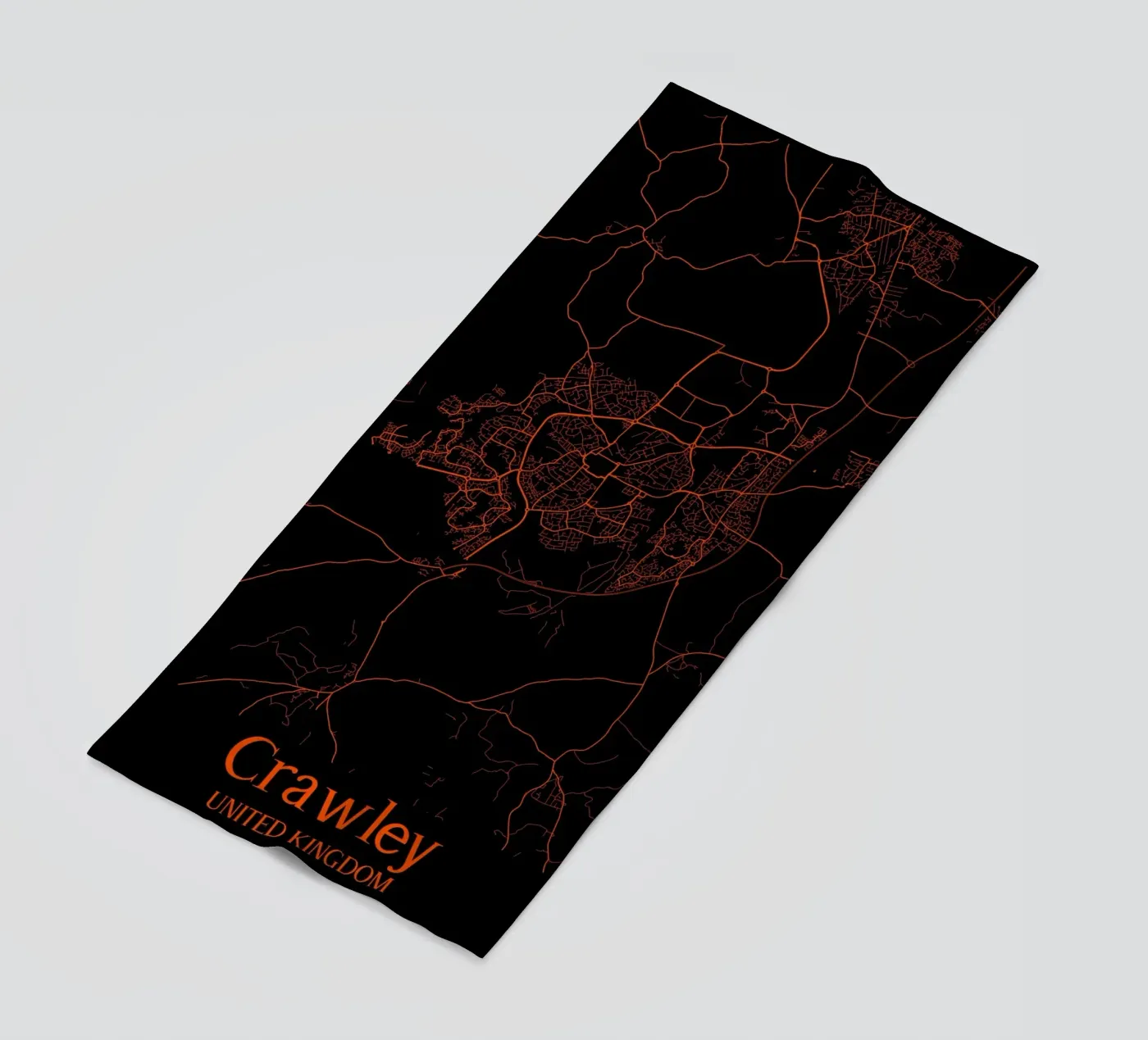 Crawley beach towel by MiMap