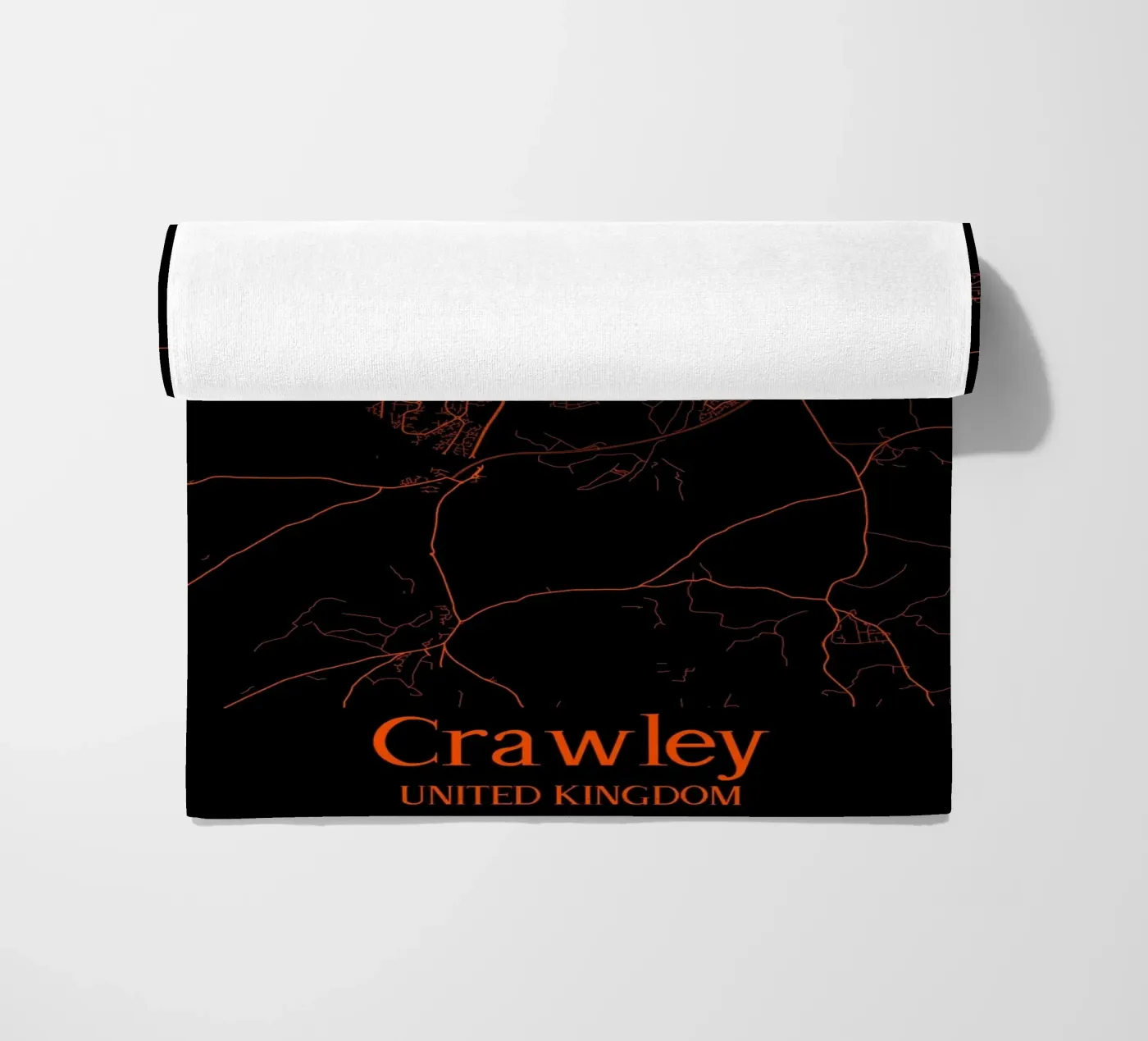 Crawley beach towel by MiMap