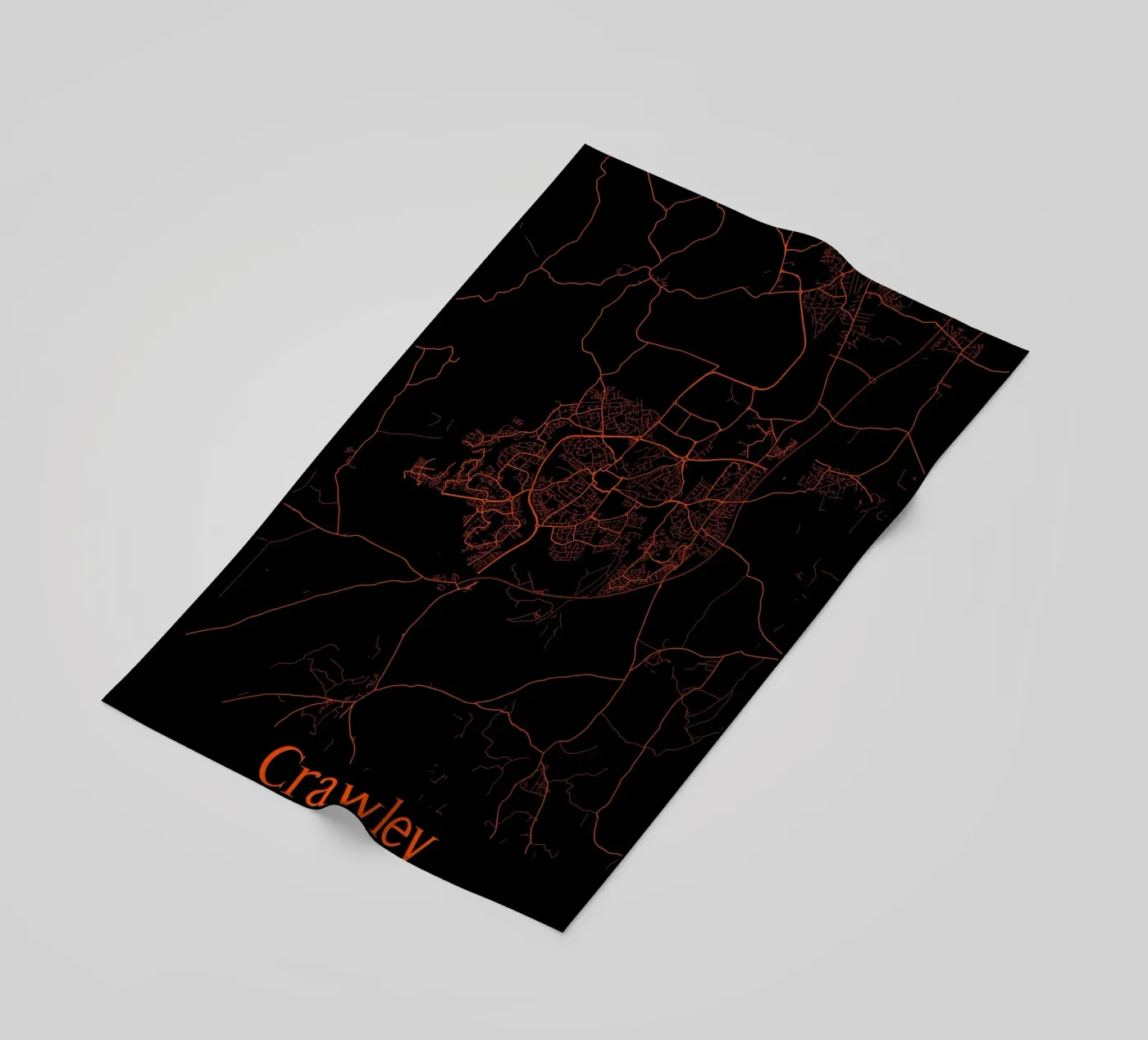 Crawley beach towel by MiMap