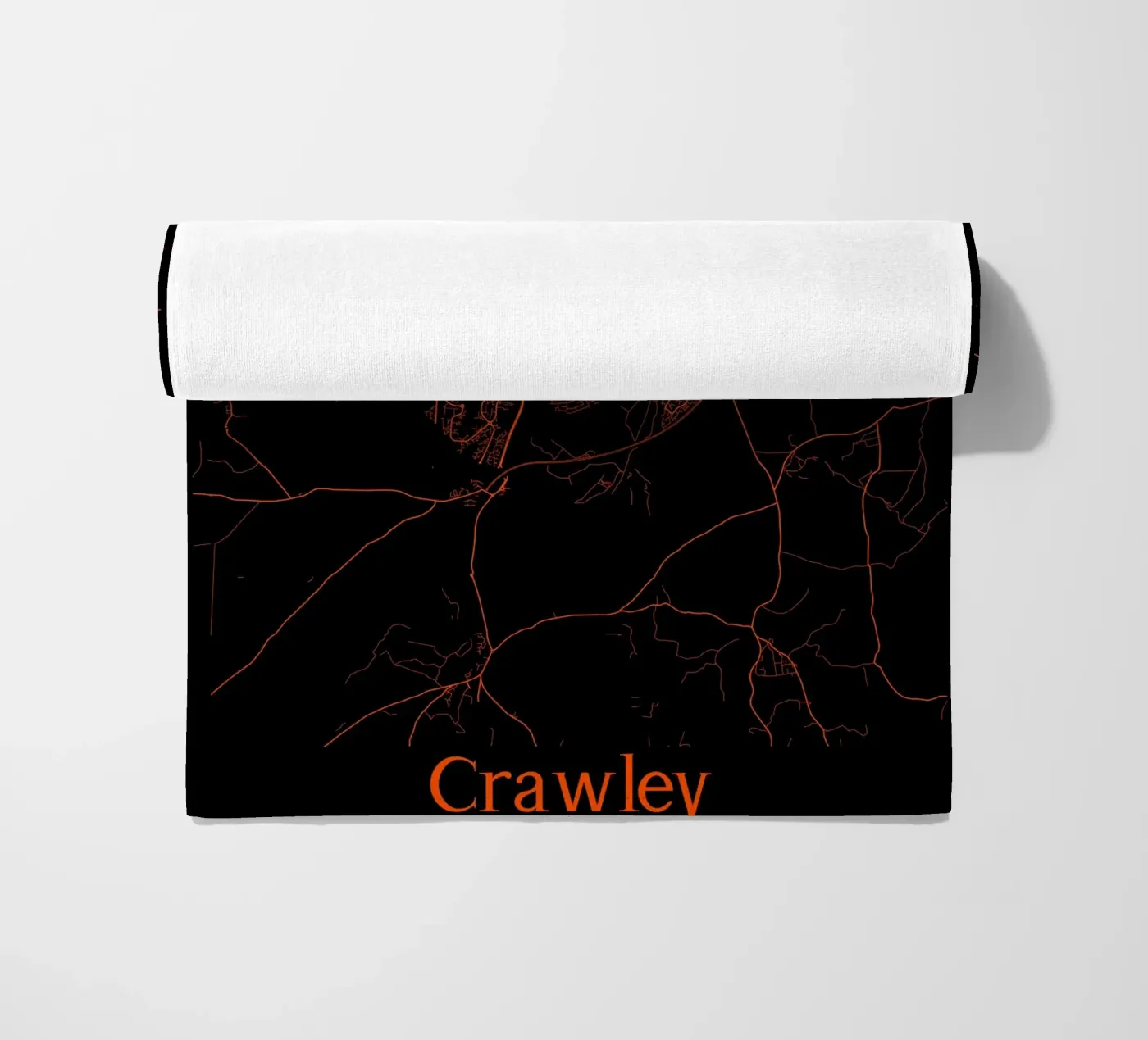 Crawley beach towel by MiMap