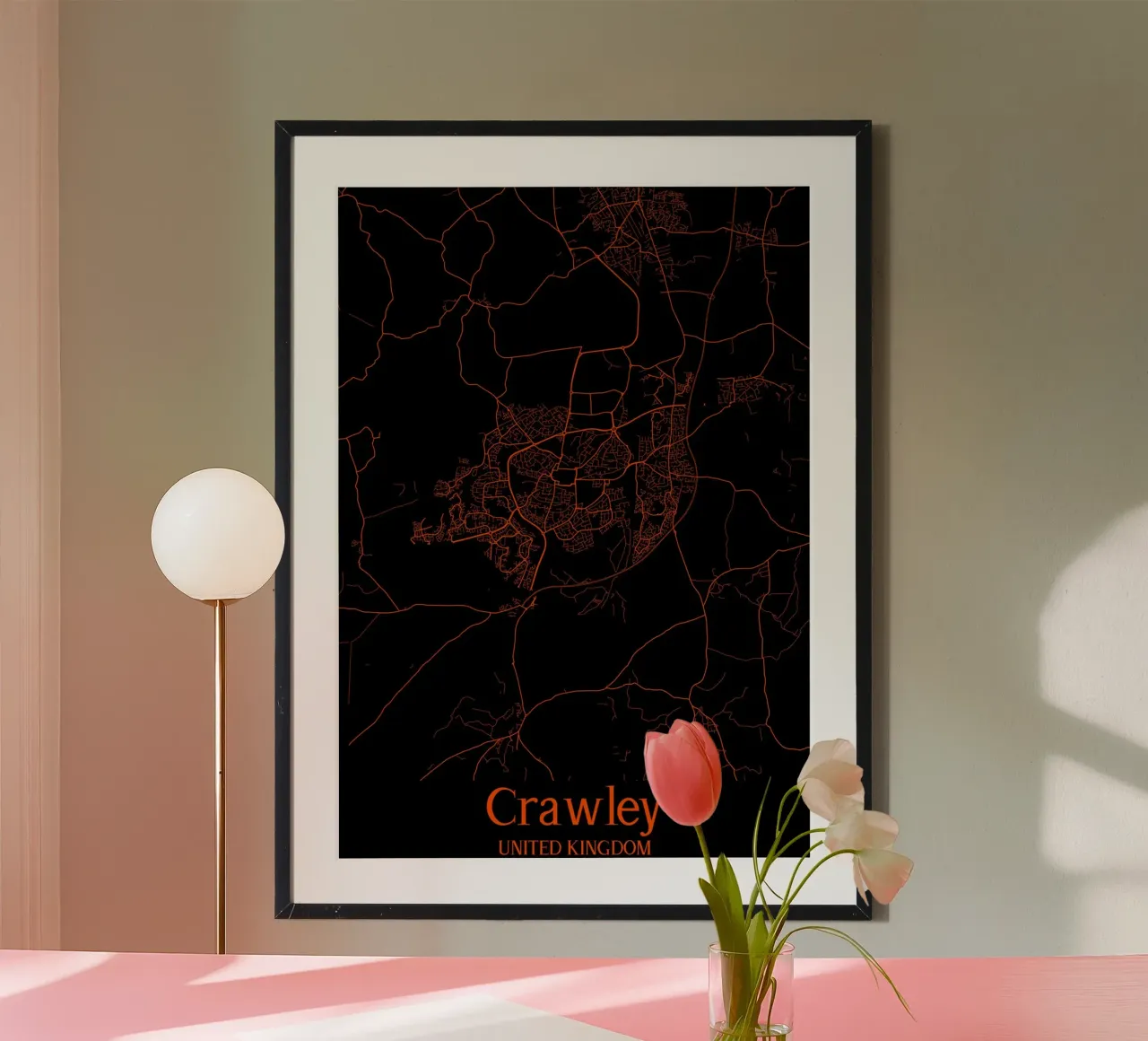 Crawley poster by MiMap