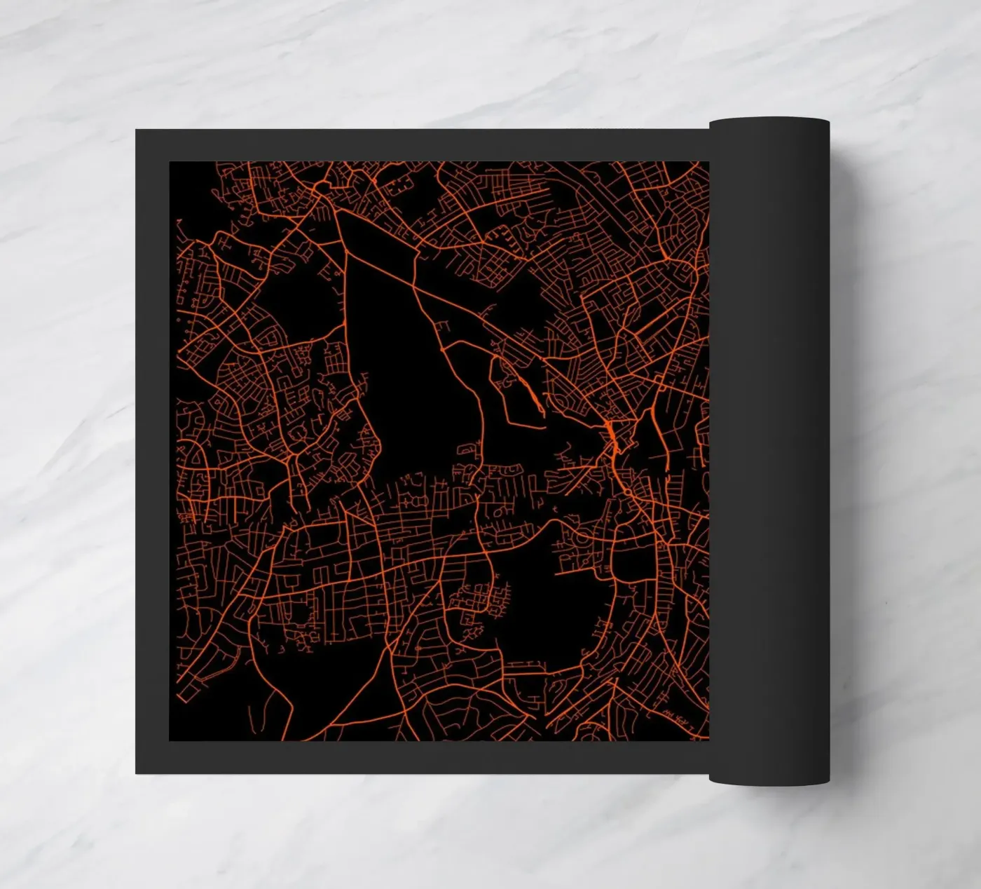 Croydon doormat by MiMap