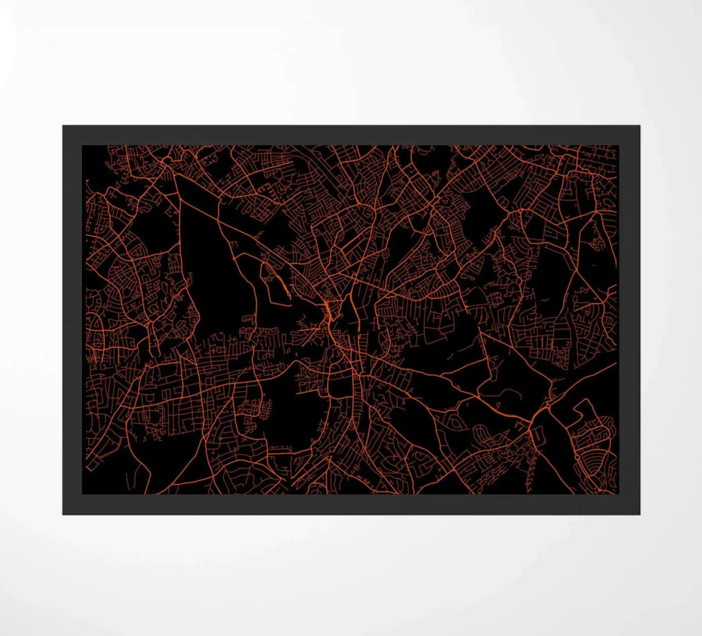Croydon doormat by MiMap