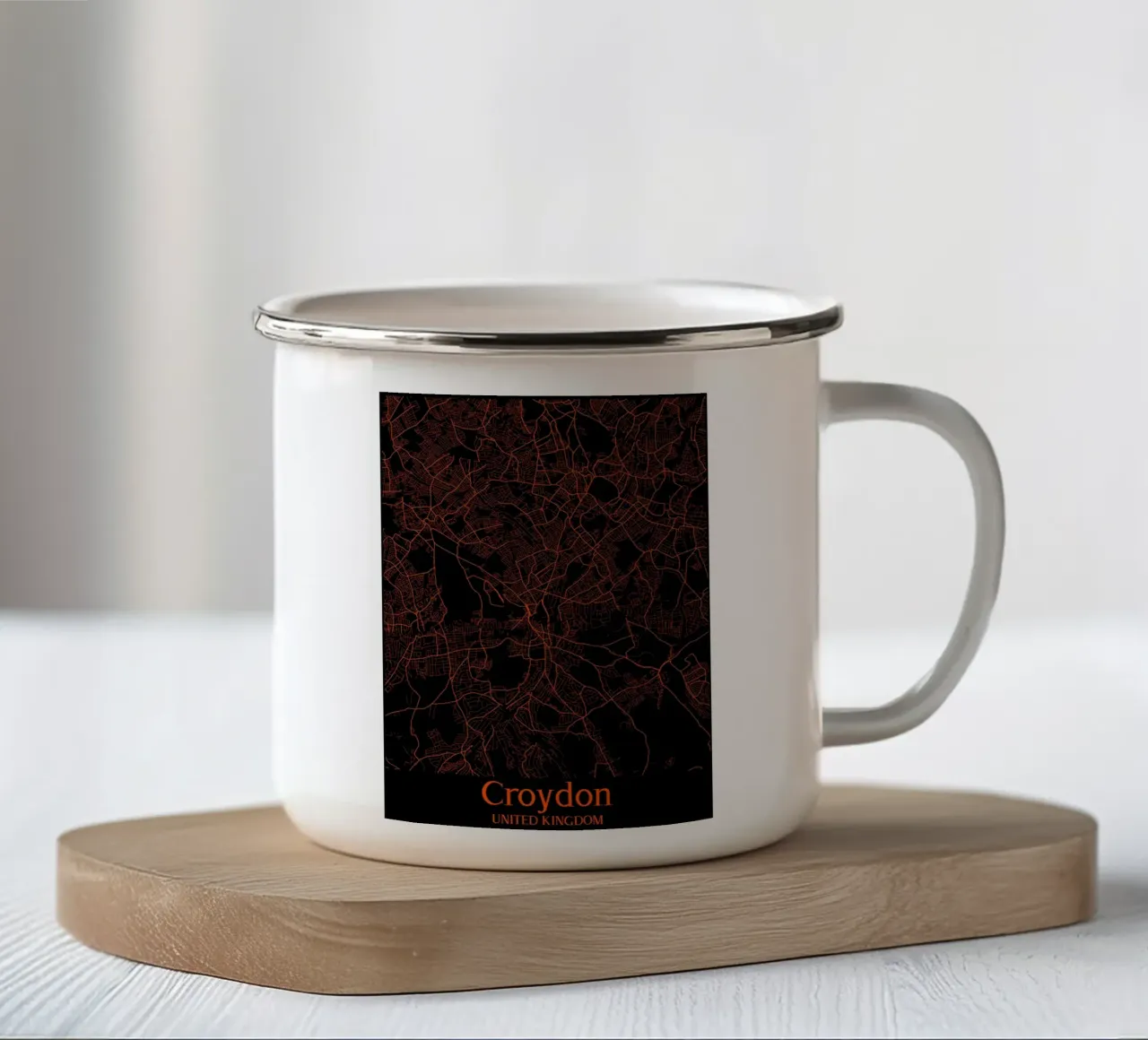 Croydon tazza in smalto da MiMap