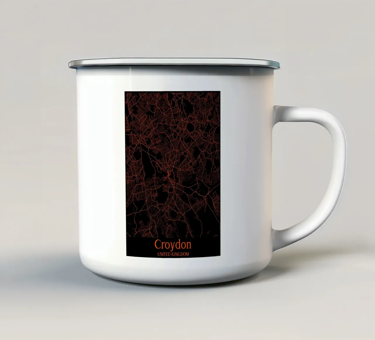 Croydon tazza in smalto da MiMap