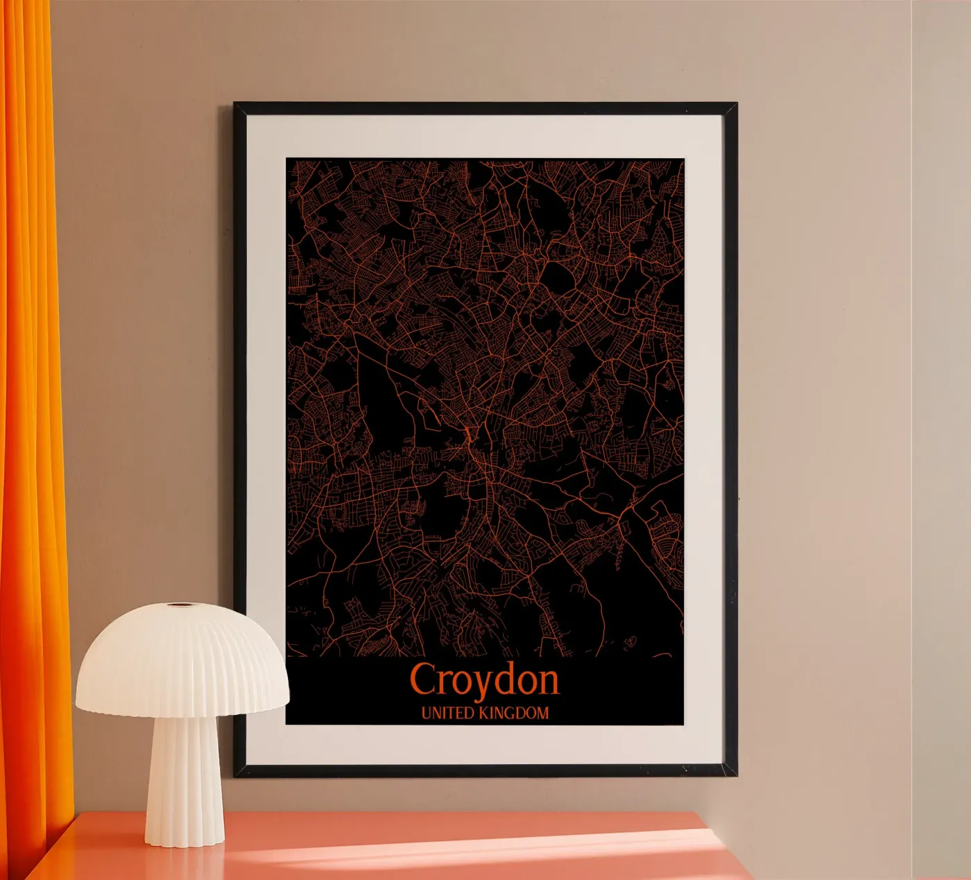 Croydon poster by MiMap