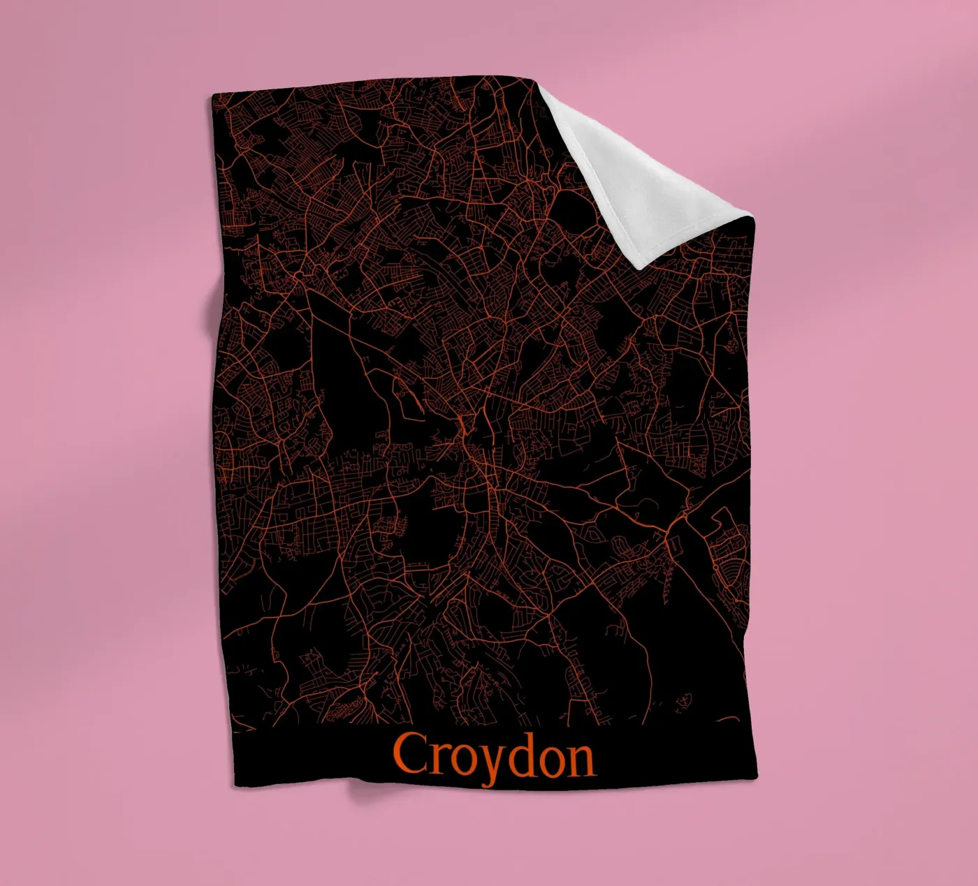 Croydon fleecedeken van MiMap