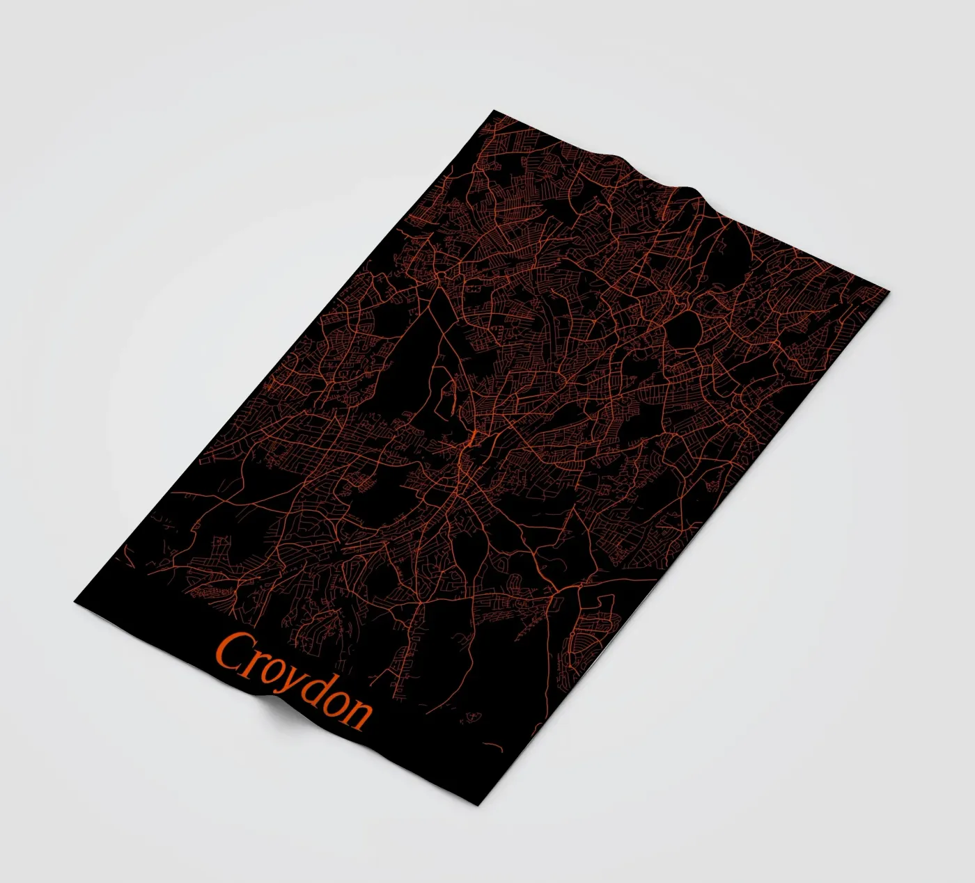 Croydon fleecedeken van MiMap