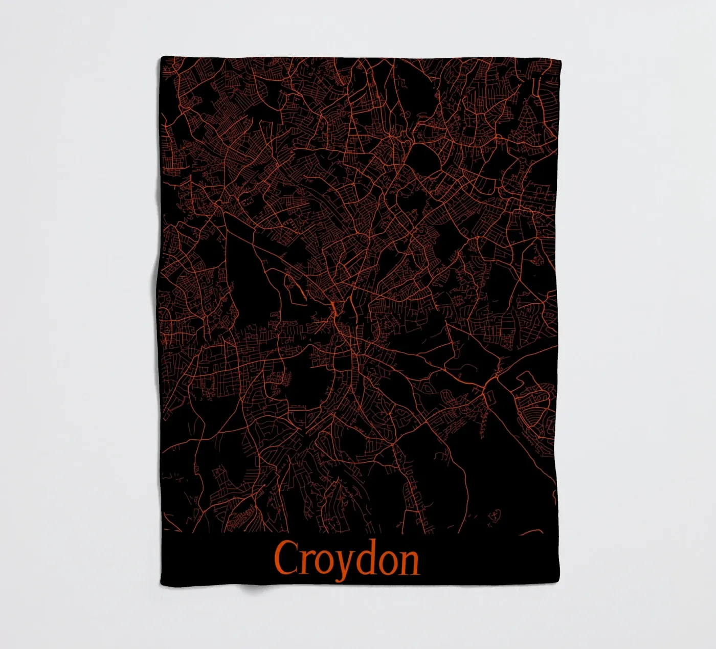 Croydon fleecedeken van MiMap