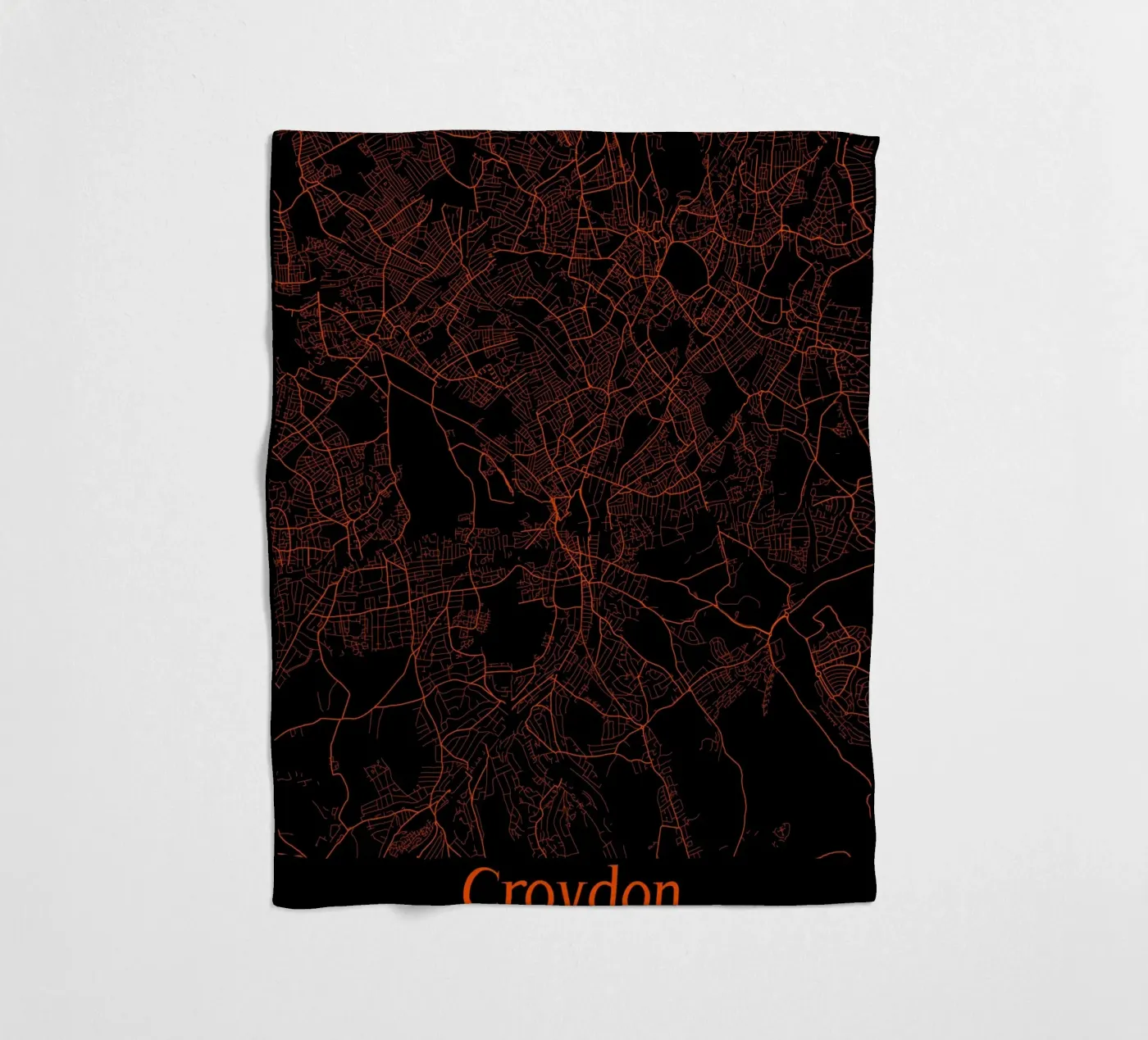 Croydon fleecedeken van MiMap