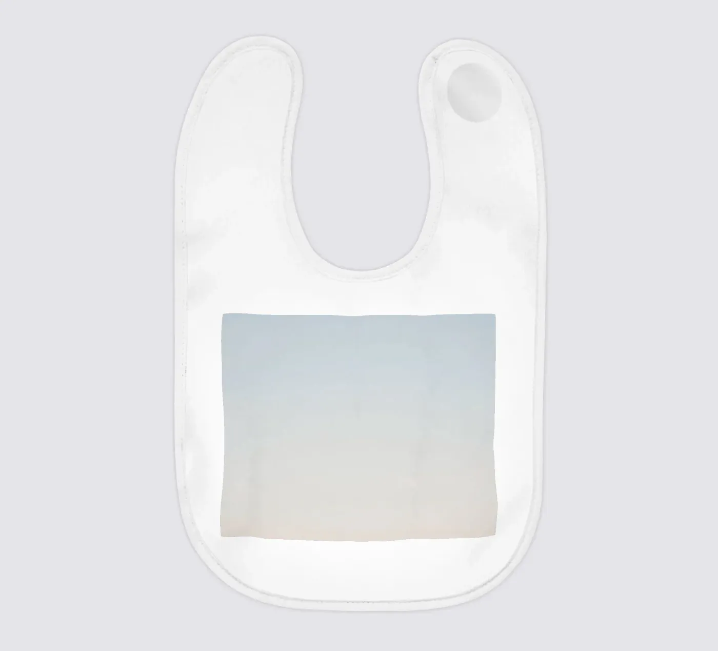 Gradient of Blue to Peach bavaglino da DesignDoodle