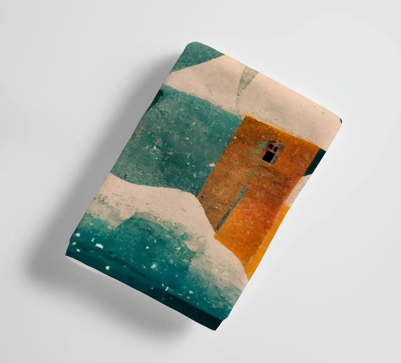 Tiny Town And Moon asciugamano da bagno da treechild