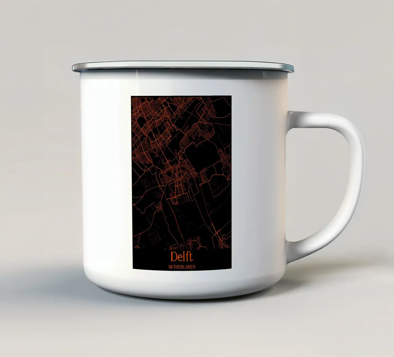 Delft tazza in smalto da MiMap