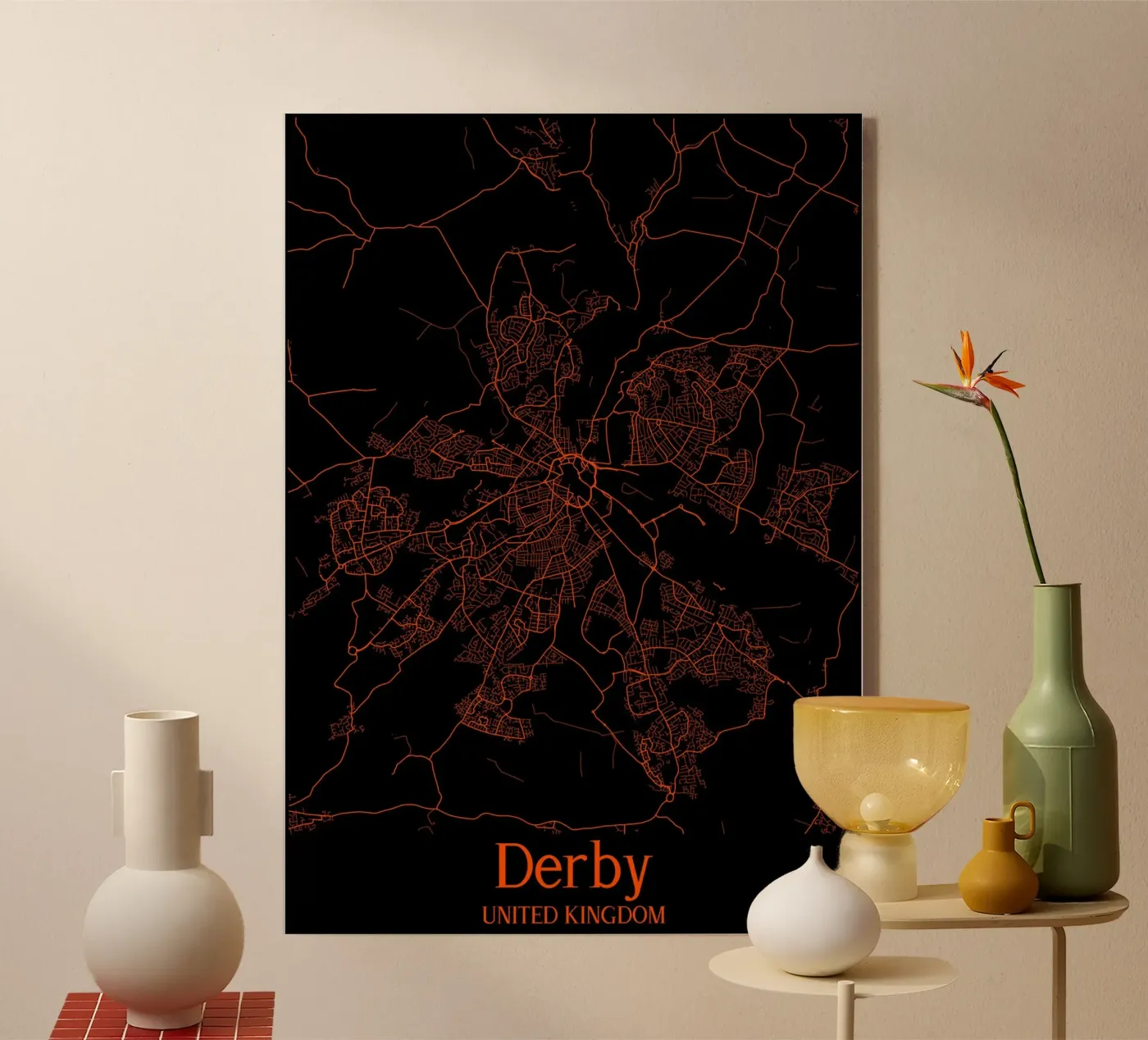 Derby acrylic glass by MiMap