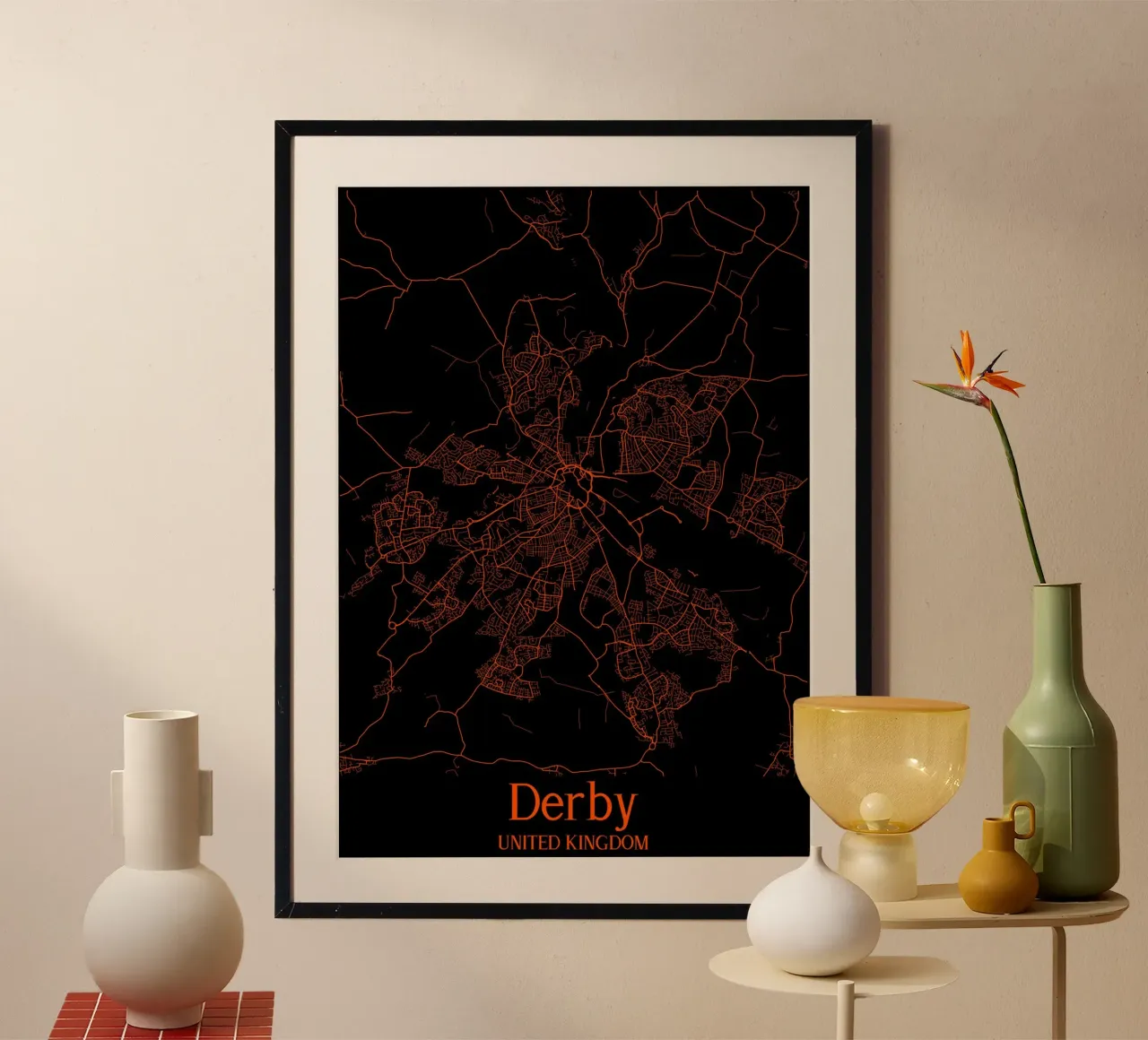 Derby poster con telaio in plastica da MiMap