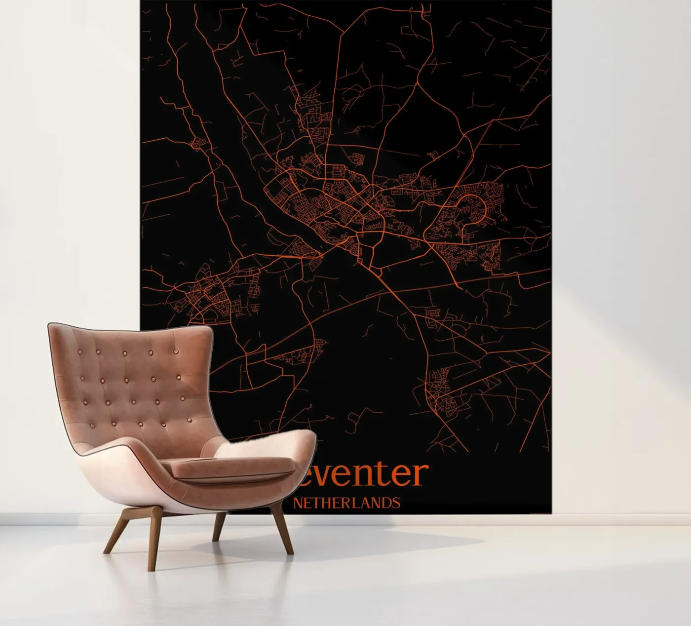 Deventer fotobehang van MiMap