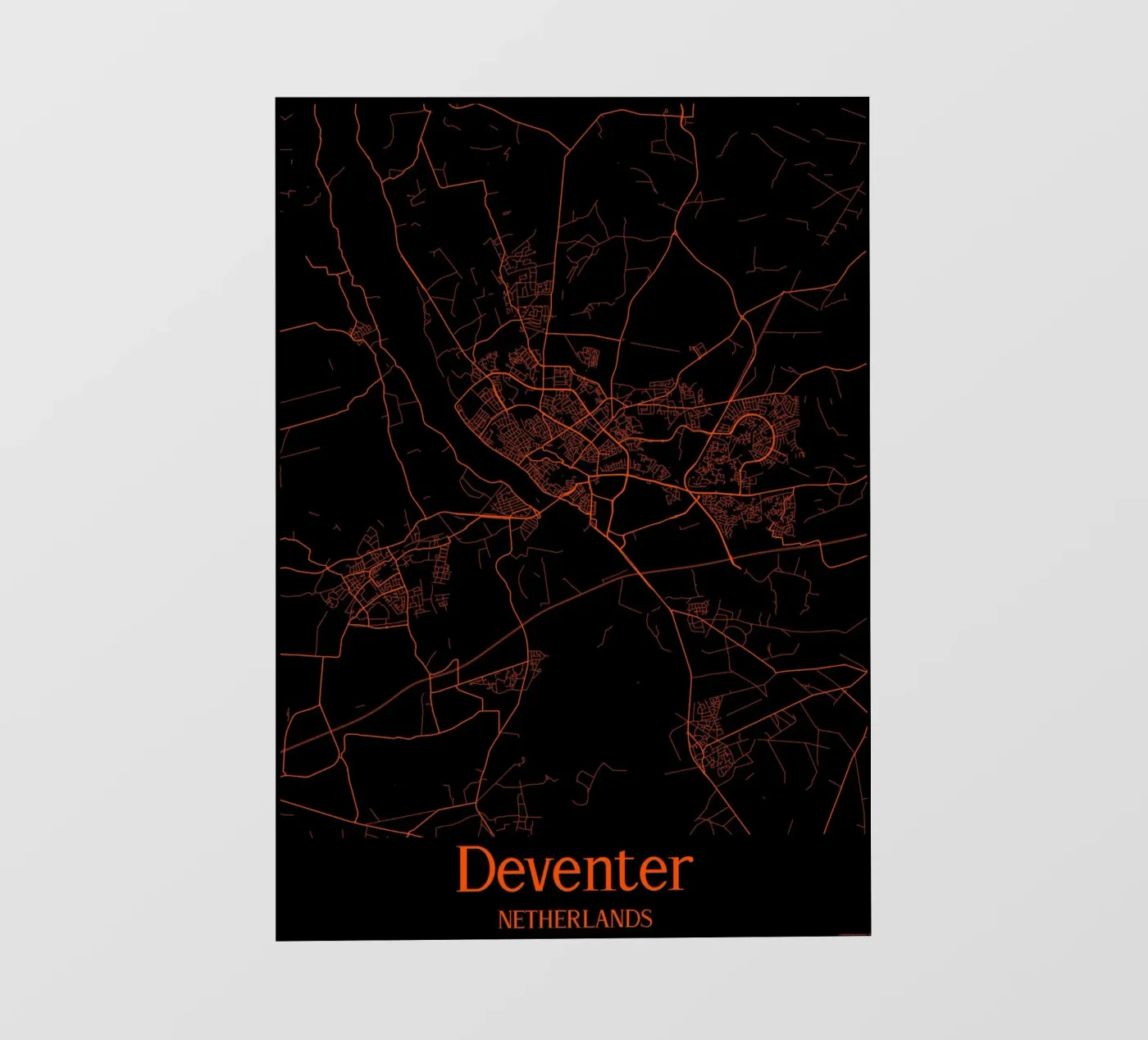 Deventer fotobehang van MiMap