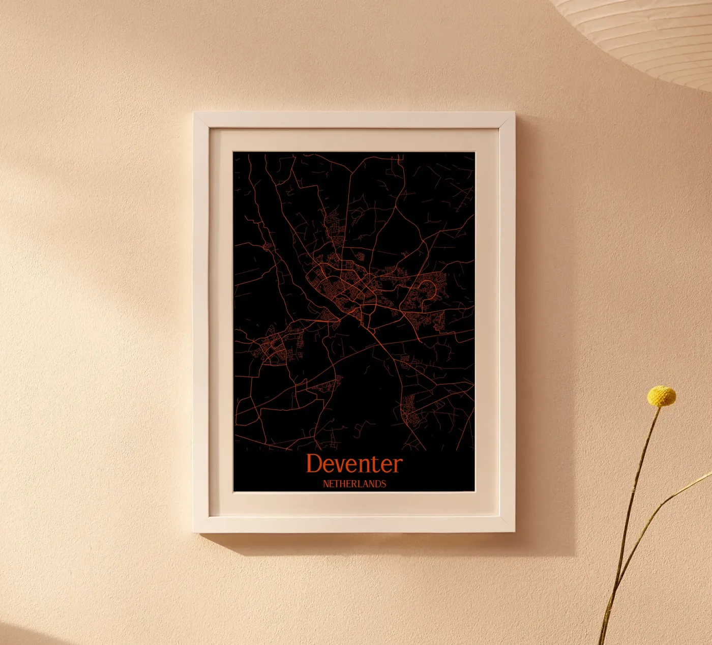 Deventer poster van MiMap